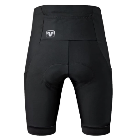 Bermuda De Ciclismo Masculina Free Force Basic - Preto