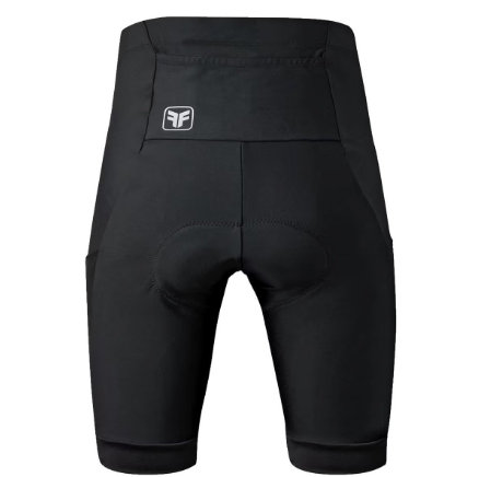 Bermuda Ciclismo Masculina Free Force Sport Comp - Preto