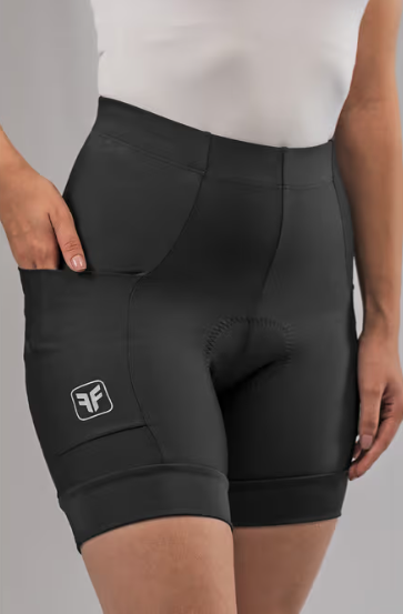 Bermuda Ciclismo Feminina Free Force Basic - Preto
