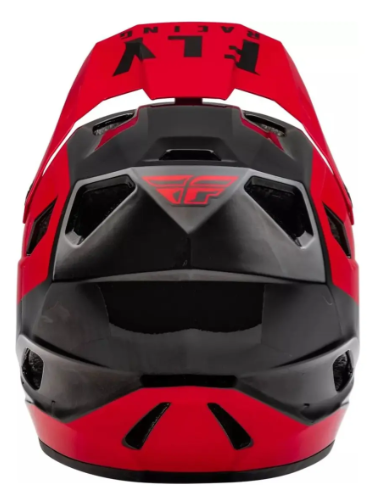 Capacete Fly Racing Rayce Full-face - Vermelho Preto