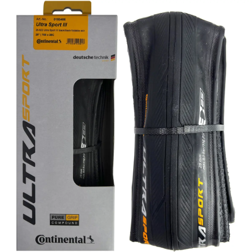 Pneu Continental 700x28 Ultra Sport 3 - Preto