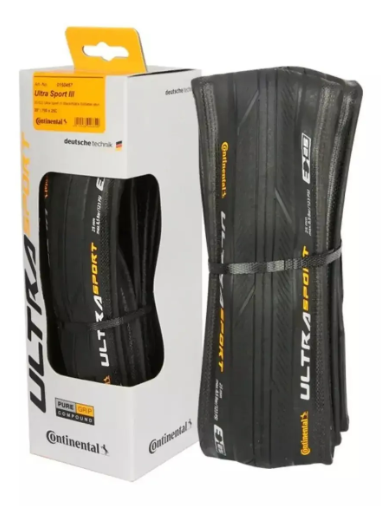 Pneu Continental 700x25 Ultra Sport 3 - Preto