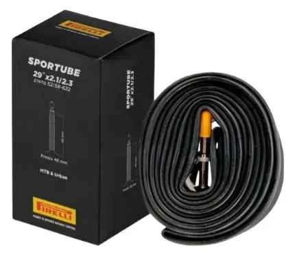 Câmara De Ar Pirelli Sportube Bike Aro 29x2.1/2.3 Presta 48mm