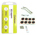 Kit Reparo Rápido Remendo Pneu Bicicleta Com 2 Espátulas Aço
