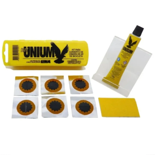 Kit Unium de Remendo para Câmara Amarelo