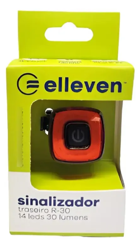 Lanterna Traseira Elleven 14 Leds 30 Lumens 4 Modos Usb