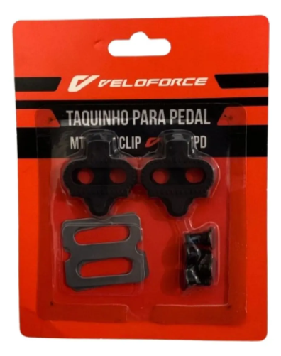 Tacos Veloforce  Pedal Clip Bike - Preto