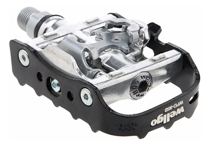 Pedal de Clip Wellgo Wpd-95b Plataforma