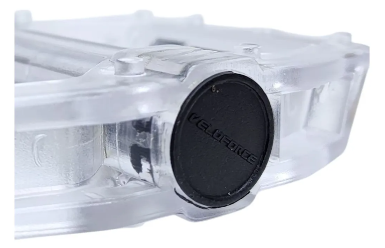 Pedal Plataforma 9/16 Acrílico - Transparente