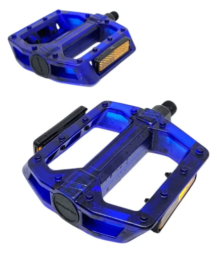 Pedal Plataforma 9/16 Acrílico - Azul