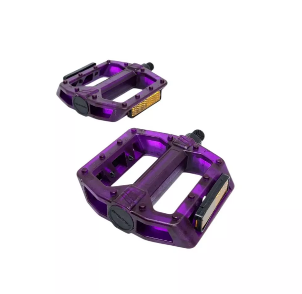 Pedal Plataforma 9/16 Acrílico - Roxo