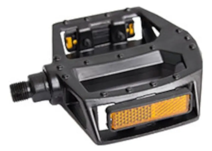 Pedal Alumínio CXR Plataforma  9/16 - Preto