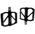 Pedal Plataforma Aluminio Eixo Cro-Mo - MPEDA - Preto