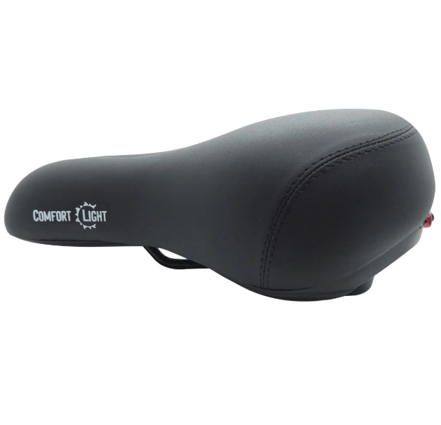 Selim Calypso Comfort Light Vazado com Led 2 Molas
