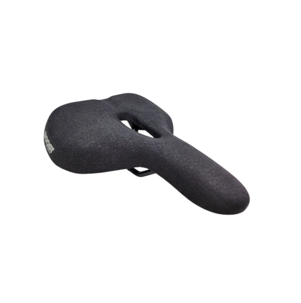 Selim conforto vazado tipo boost 250mmx208mm - Preto
