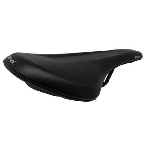 Selim Bicicleta Selle Royal Srx Havac Flat - Preto