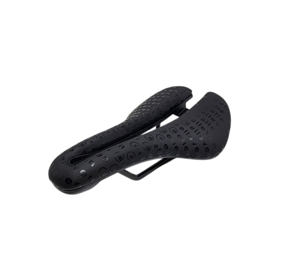 Selim mtb speed race vazado preto 250mm x 148mm