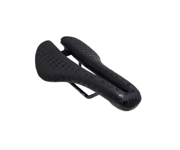 Selim mtb speed race vazado preto 250mm x 148mm