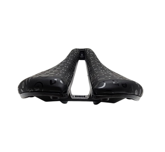 Selim mtb speed race vazado preto 250mm x 148mm