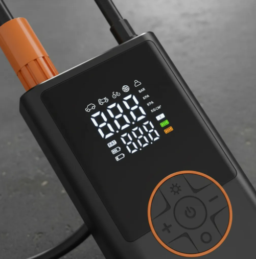 Compressor De Ar Portátil Mini Digital Usb