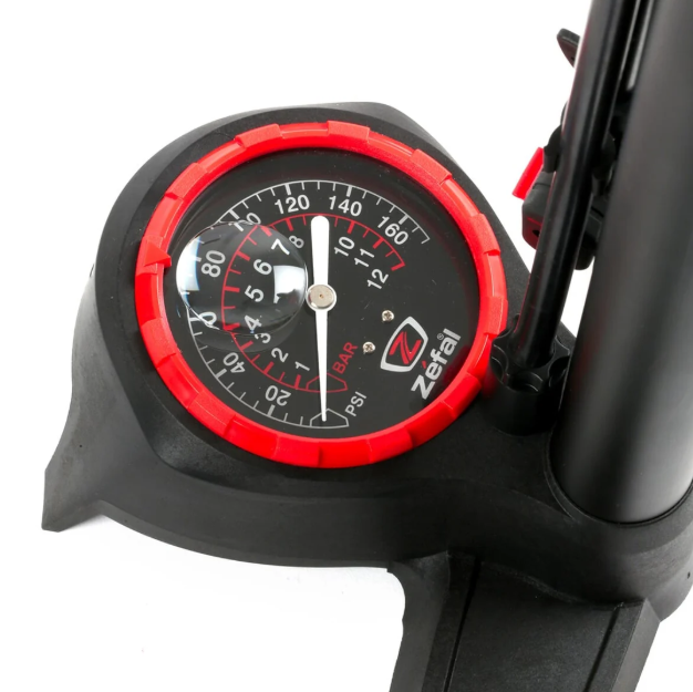 Bomba de Pé Zéfal Profil Max FP60 com Manômetro 174psi