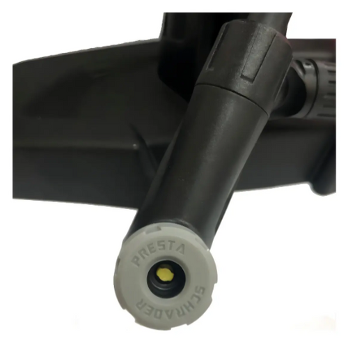 Bomba De Pé Com Manômetro Giyo Gf-55e Aço