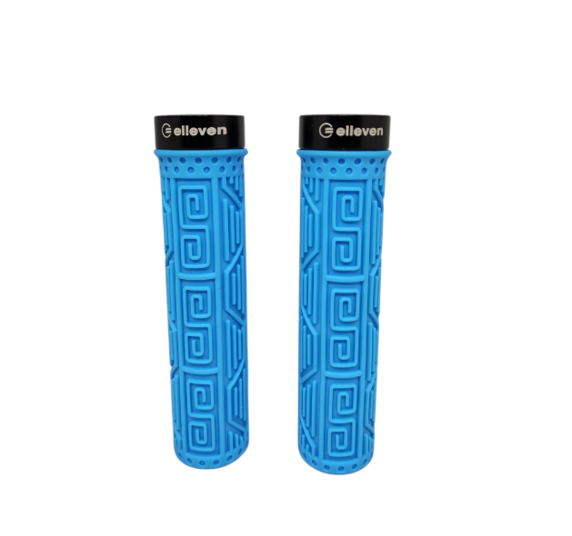 Manopla de Bicicleta Elleven Silicone Premium 2 - Azul