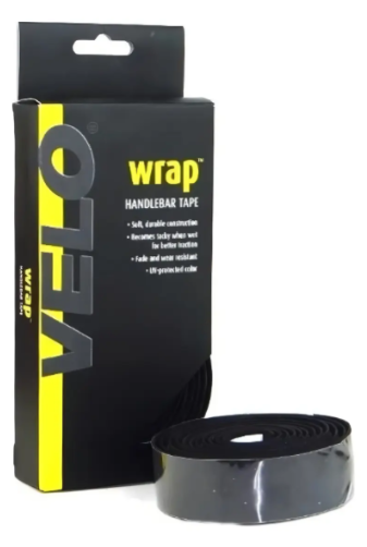 Fita De Guidão Velo Eva Preto C/ Gel