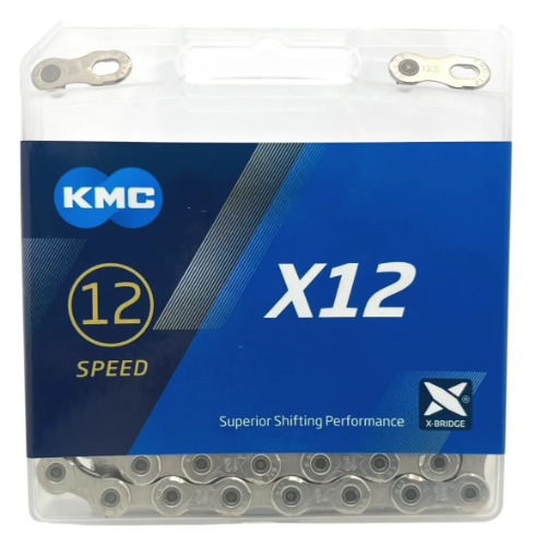 Corrente Kmc X12 Silver Prata 126 Elos 12v