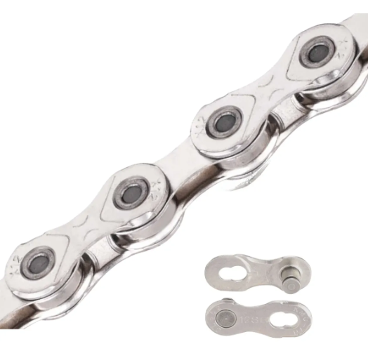 Corrente Kmc X12 Silver Prata 126 Elos 12v