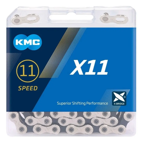 Corrente Kmc X11 Silver Prata 118 Elos 11v